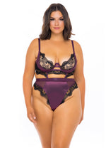 Load image into Gallery viewer, Cadence Teddy Bodysuits Salt and Lace Intimates