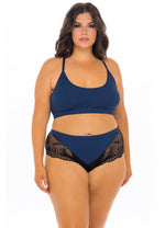 Load image into Gallery viewer, Claribel 2 Pc Set Curve Bra Sets Curve Salt and Lace Intimates