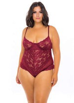 Load image into Gallery viewer, PAGE RHUBARB BODYSUIT Bodysuits Salt and Lace Intimates