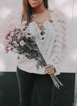 Load image into Gallery viewer, Reversible Laced Up Cami • FINAL SALE Camis Salt and Lace Intimates