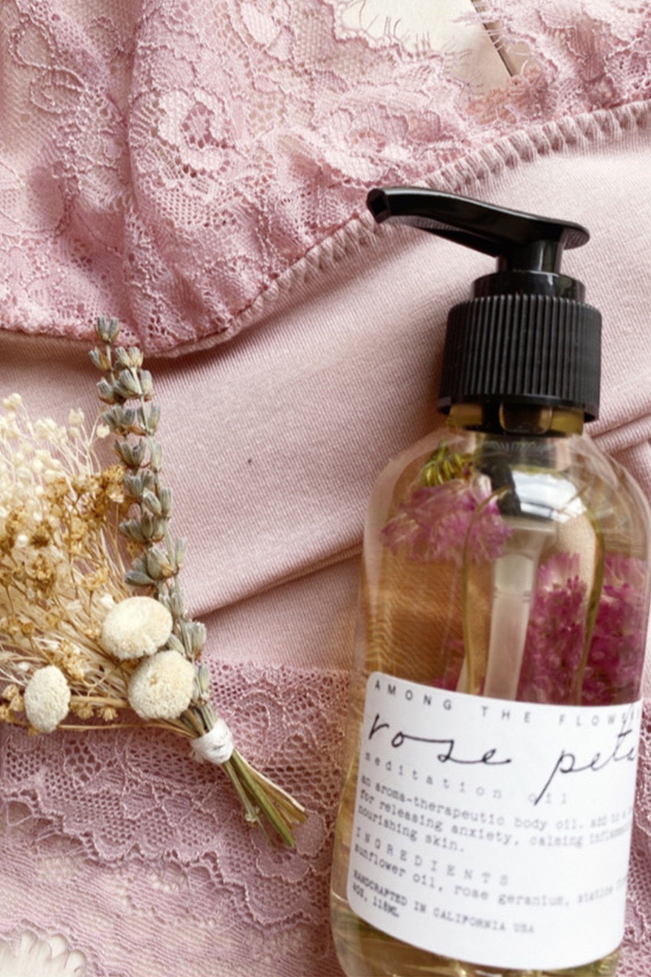 Among The Flowers- Rose Petal Bath/Body Oil