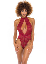 Load image into Gallery viewer, Allison RHUBARB Bodysuit Bodysuits Salt and Lace Intimates
