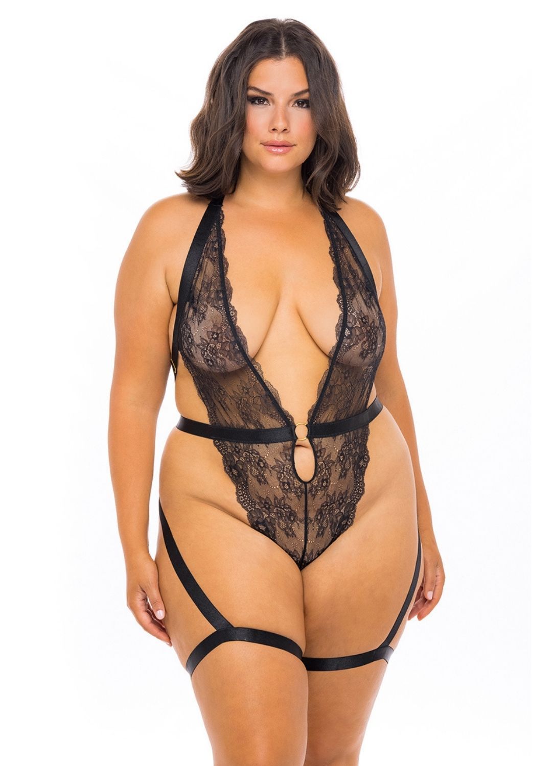 Amerie Teddy Curve Bodysuits Salt and Lace Intimates