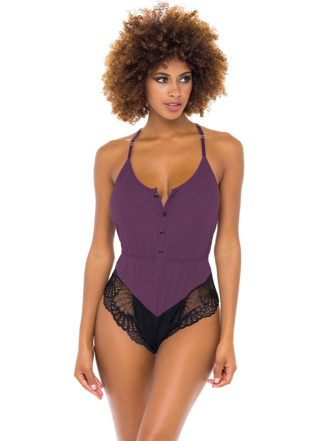 Claribel Romper Rompers Salt and Lace Intimates