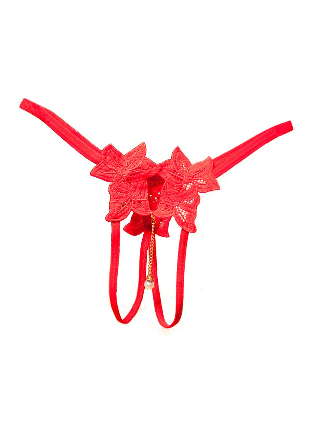 Drop Everything Diamond Pearl Crotchless Panties Panties Salt and Lace Intimates