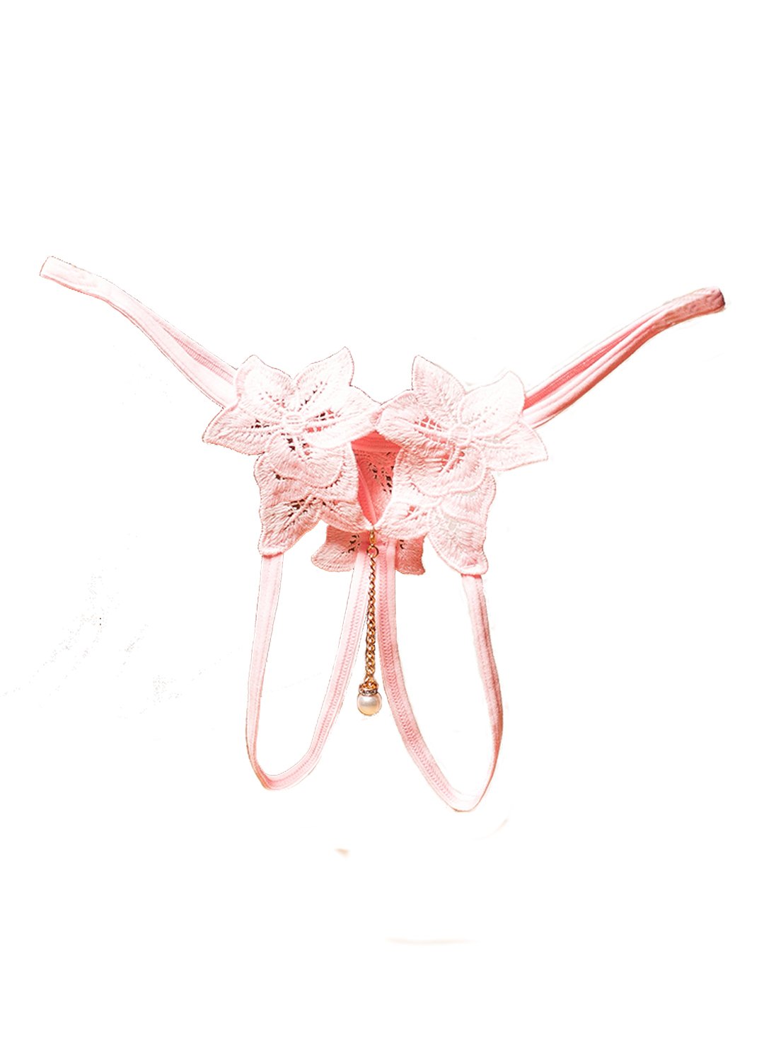 Drop Everything Diamond Pearl Crotchless Panties Panties Salt and Lace Intimates
