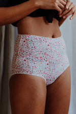 Load image into Gallery viewer, Fiona Pink High-Waist Brief
