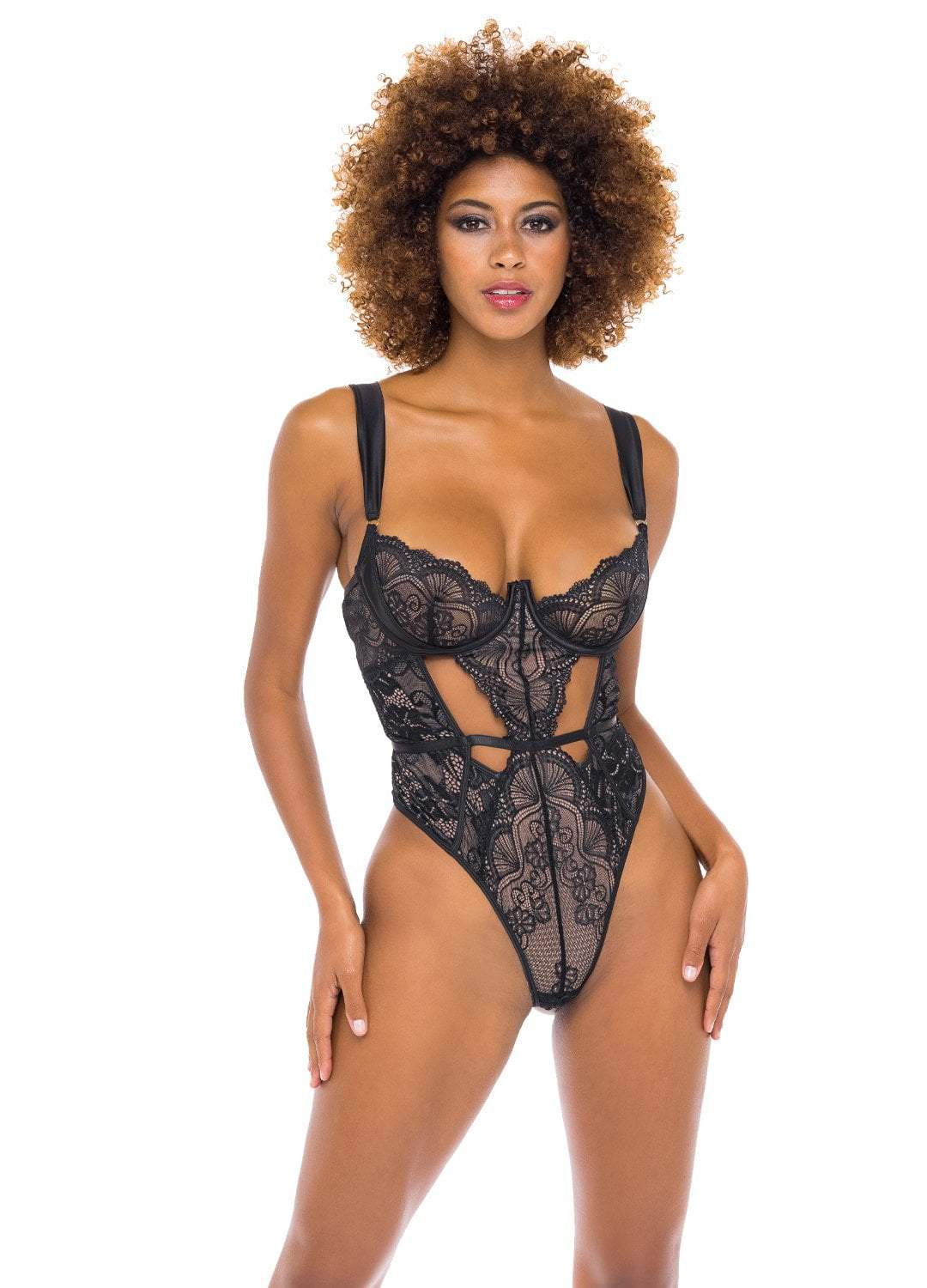 GABRIELLE TEDDY Bodysuits Salt and Lace Intimates