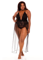 Load image into Gallery viewer, Jeana Collection Black Bodysuits Salt and Lace Intimates
