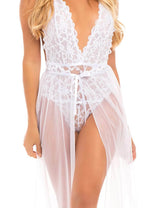 Load image into Gallery viewer, Jeana Collection White Bodysuits Salt and Lace Intimates
