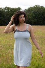 Load image into Gallery viewer, Leila Stripe Bamboo nightie
