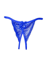 Load image into Gallery viewer, Leopard Lace Crotchless Panties Panties Salt and Lace Intimates

