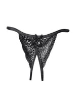 Load image into Gallery viewer, Leopard Lace Crotchless Panties Panties Salt and Lace Intimates
