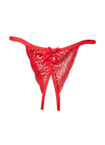 Load image into Gallery viewer, Leopard Lace Crotchless Panties Panties Salt and Lace Intimates
