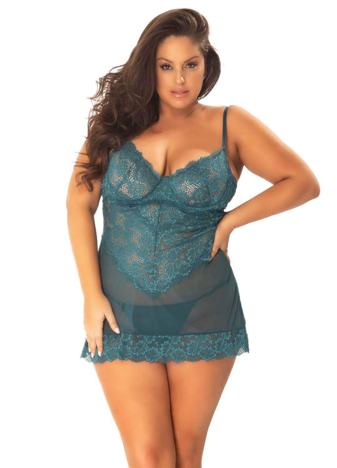 Page Chemise Curve Babydolls Curve Salt and Lace Intimates
