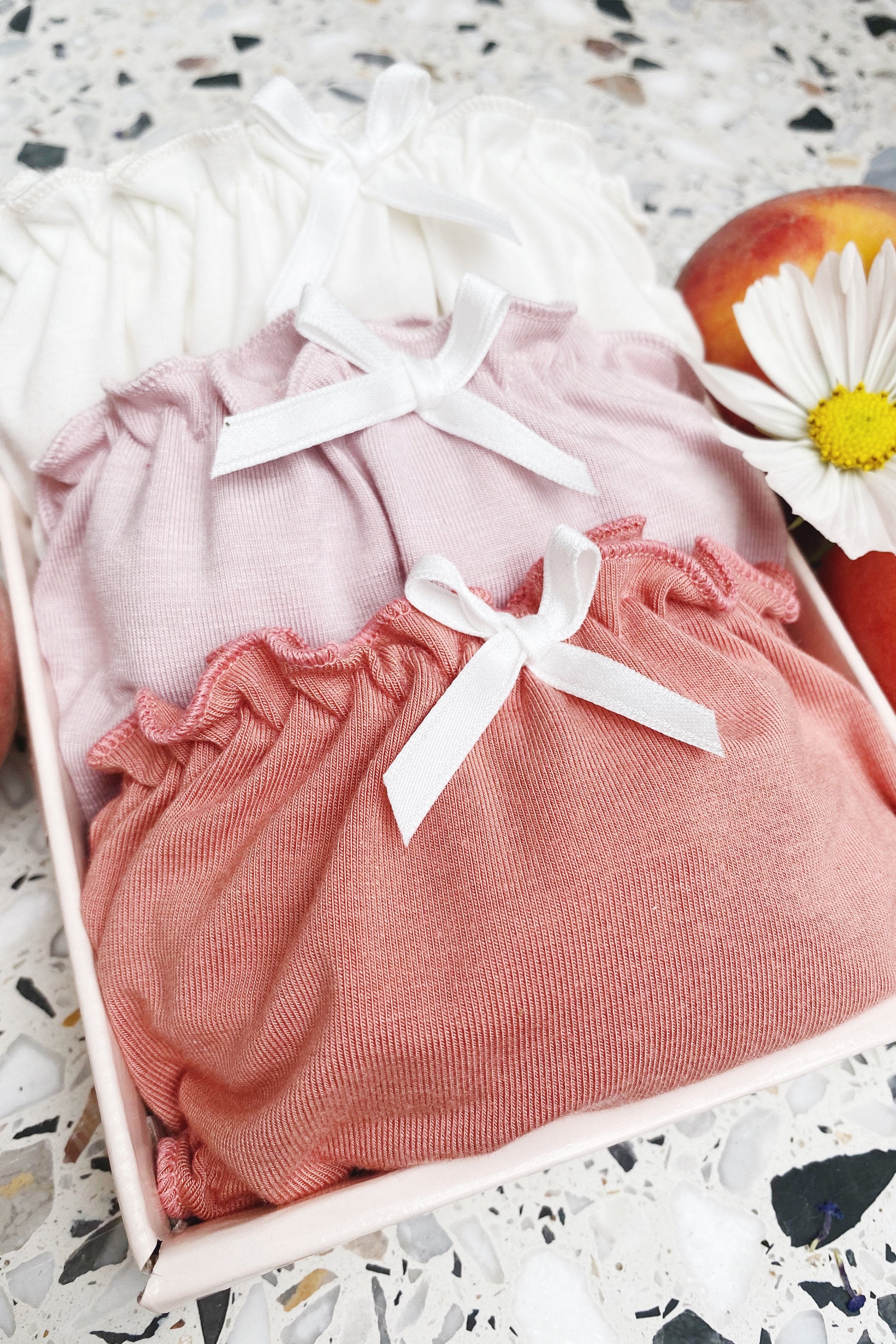 Knicker 3 Pack - Peach Melba