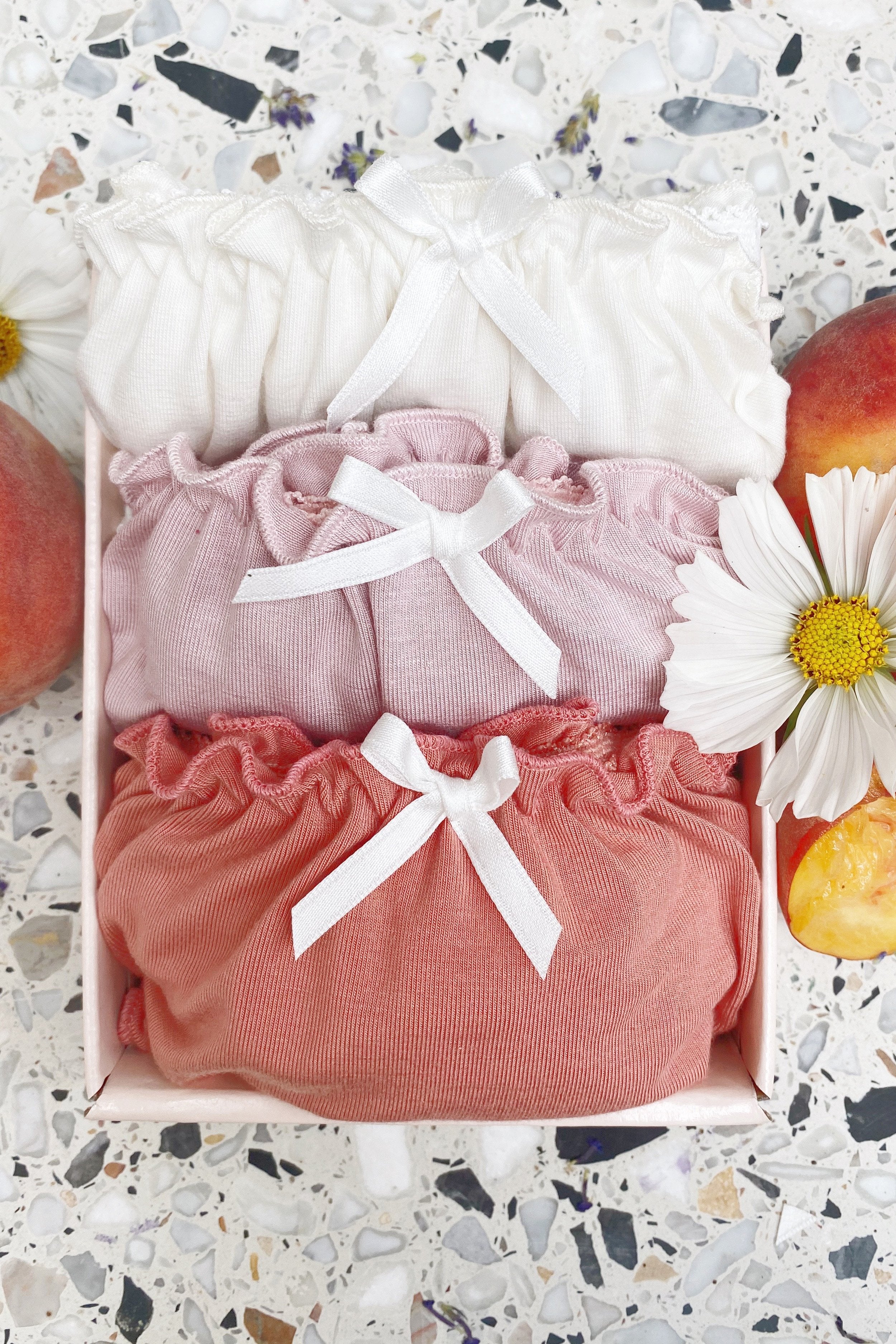 Knicker 3 Pack - Peach Melba