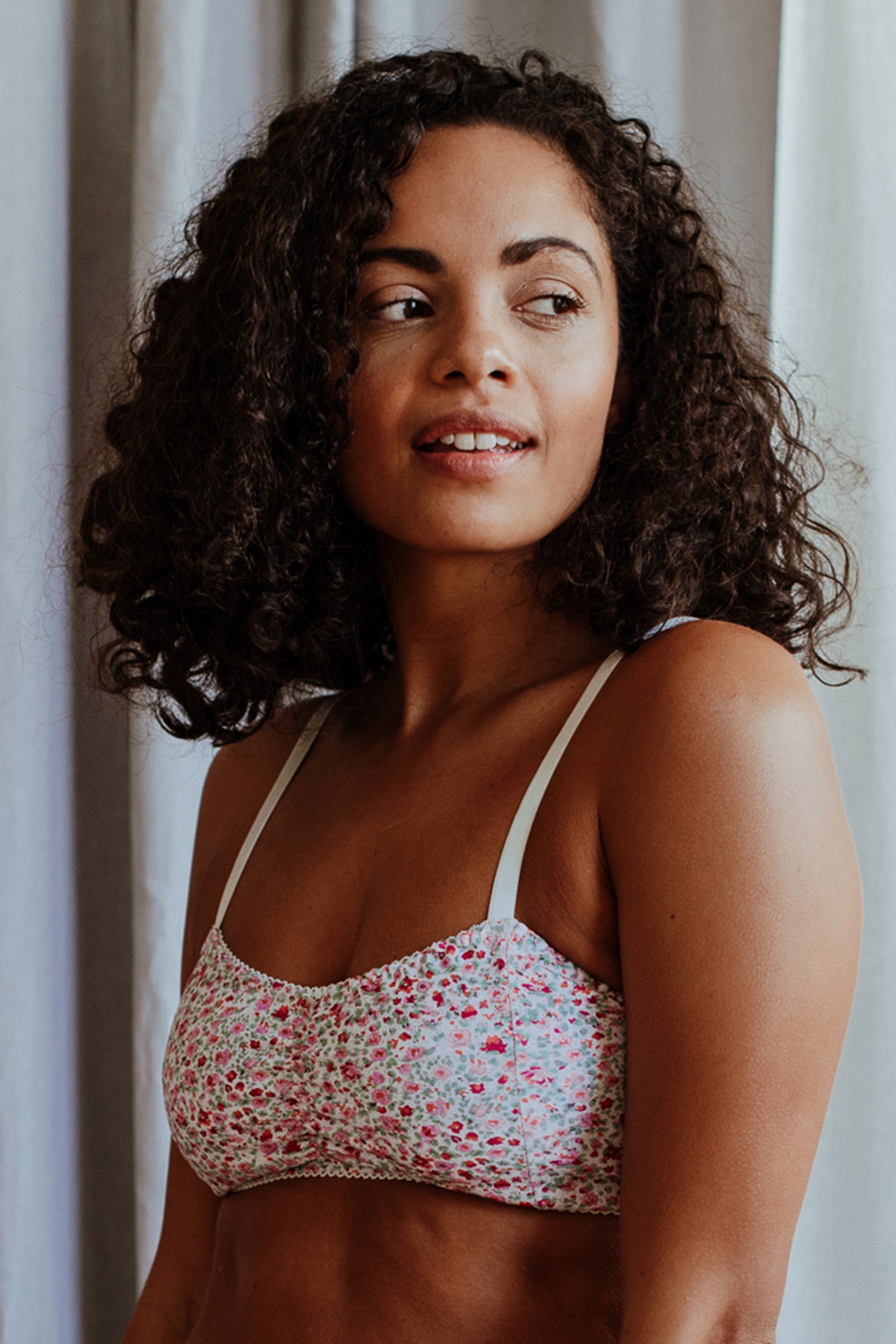 Fiona Pink Bralette & High Waisted Brief