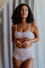 Load image into Gallery viewer, Fiona Pink Bralette &amp; High Waisted Brief
