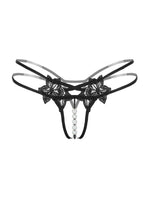 Load image into Gallery viewer, Pleasure Pearls G-String Panties Salt and Lace Intimates

