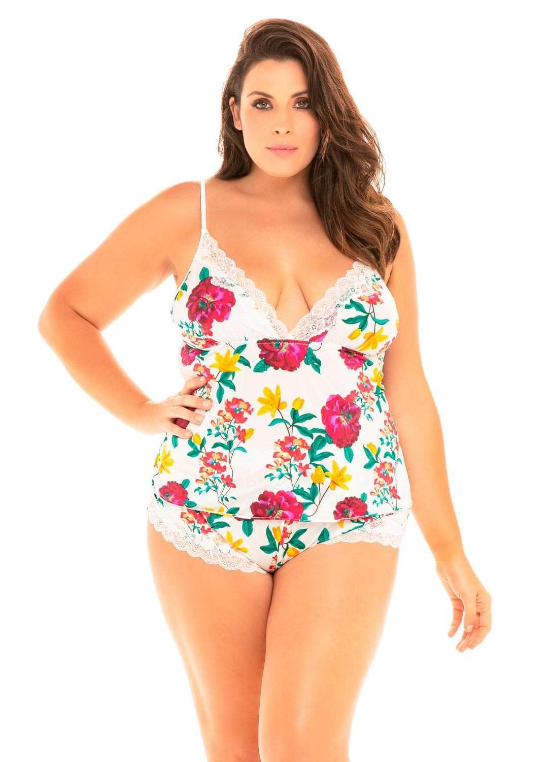 Reina 2 Piece Set Camis Salt and Lace Intimates