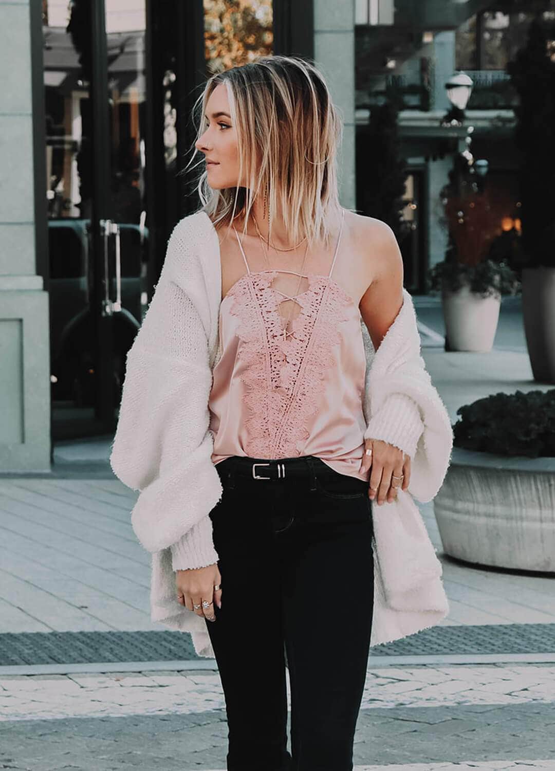 Reversible Laced Up Cami • FINAL SALE Camis Salt and Lace Intimates
