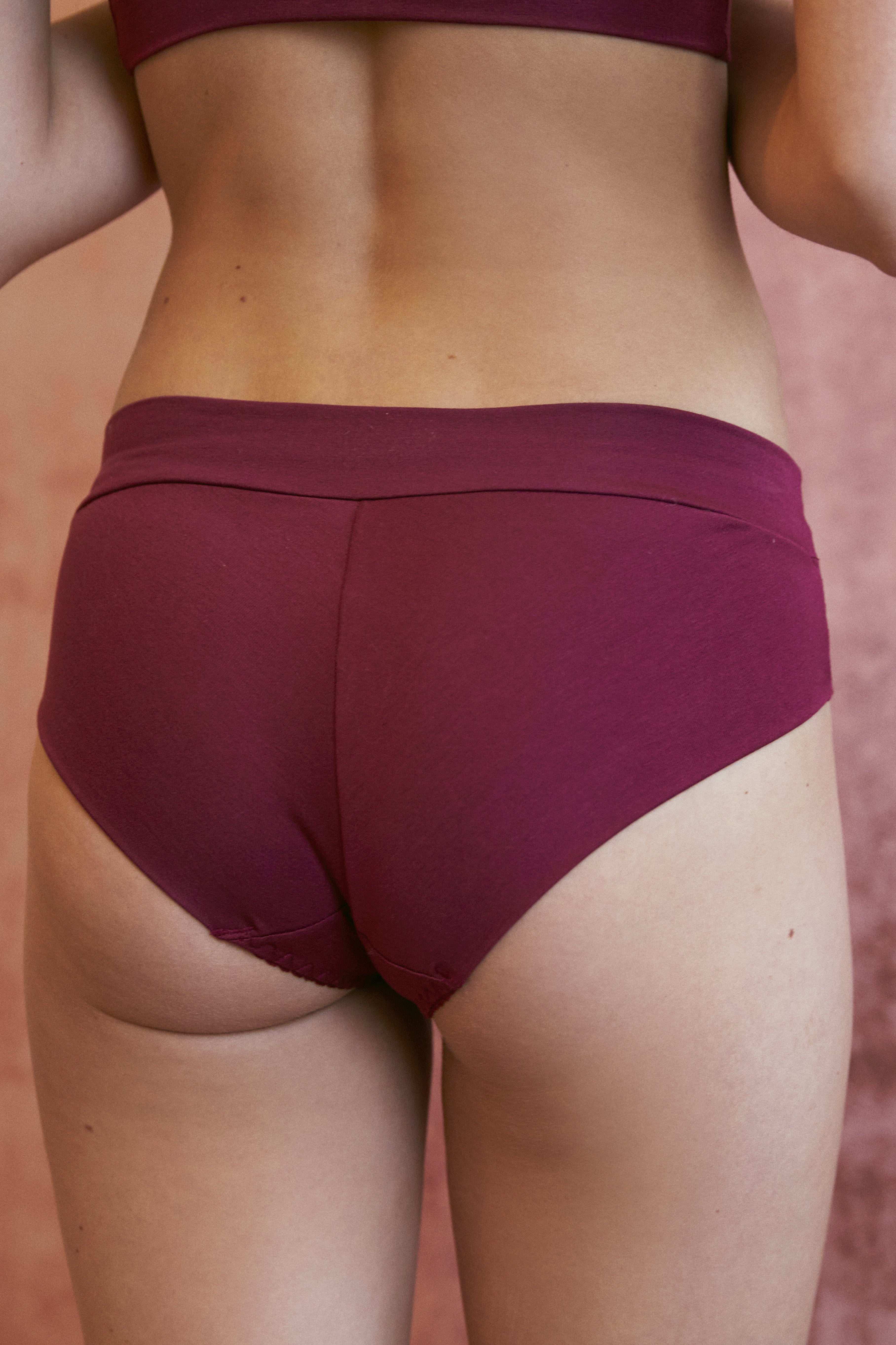 Phoebe Ruby Bamboo Brief