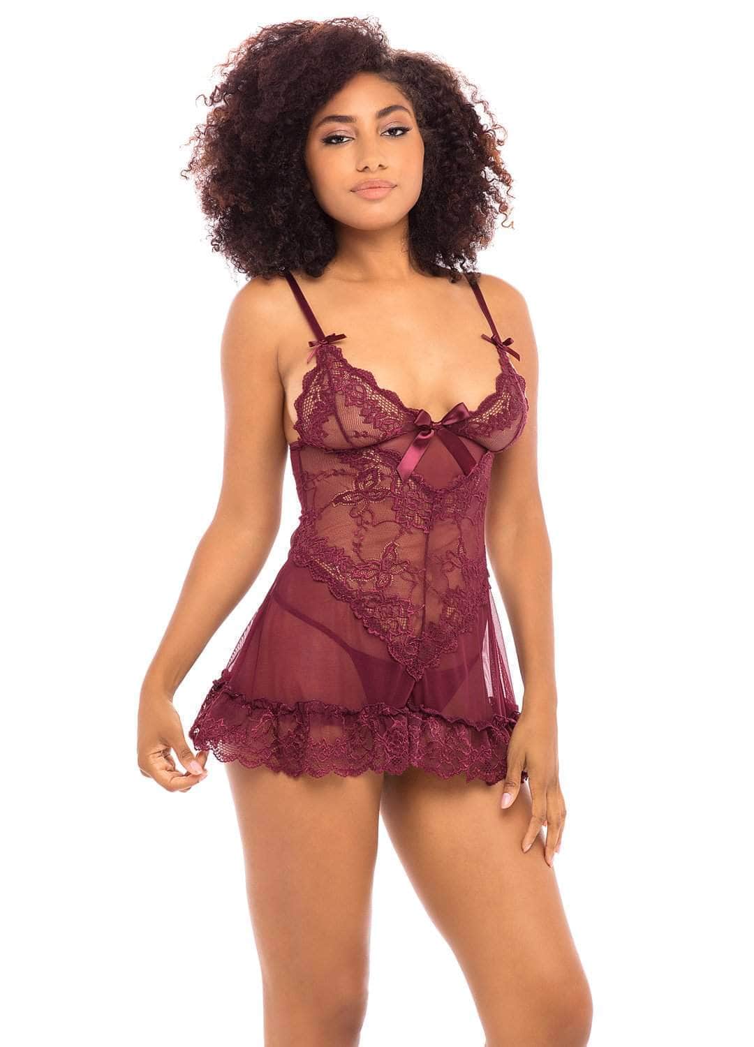Valentine Babydoll Babydolls Salt and Lace Intimates